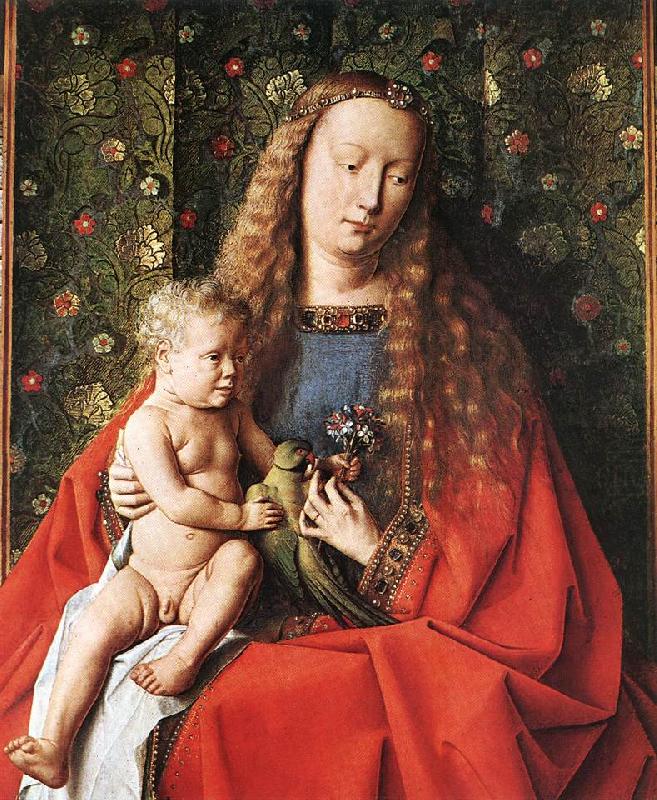 The Madonna with Canon van der Paele (detail) dfg, EYCK, Jan van